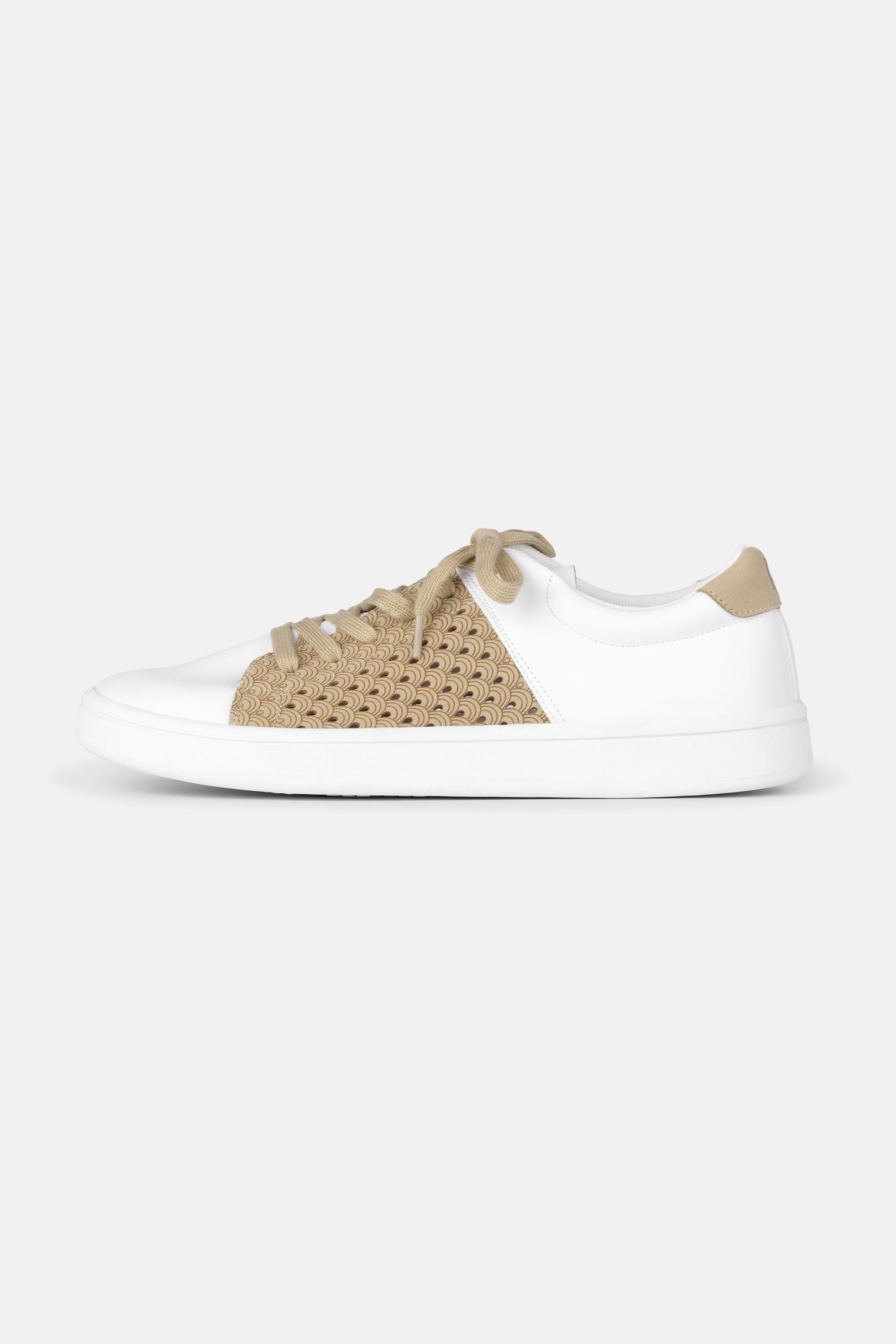 City Sneaker - White Latte